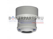 купить Адаптер (переходник) LAS c D 80/125 мм на D 100/150 мм для котлов Viessmann 7373247 с доставкой