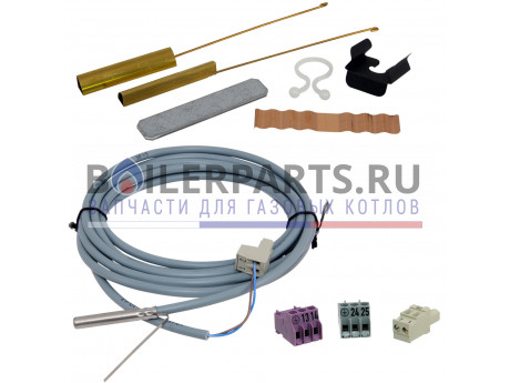 Комплект датчика температуры бака-в/н NTC RD 6,0 10K 3000 для котлов Buderus 7735502288 фото купить Комплект датчика температуры бака-в/н NTC RD 6,0 10K 3000 для котлов Buderus 7735502288 - цена с доставкой