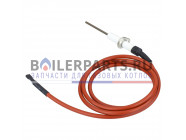 купить Электрод контроля пламени с кабелем для котлов Baxi, Westen 8620290 с доставкой