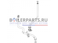 купить Комплект труб (2 шт) для котлов Bosch/Buderus/Junkers 87167625220 с доставкой