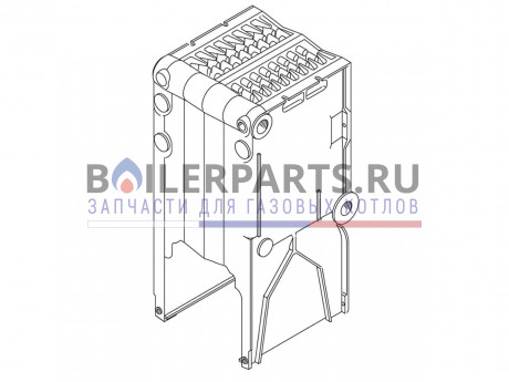 купить Котловой блок G124-28/32 WS (RU TOP) для котлов Bosch, Buderus, Junkers 8732205362 - цена с доставкой
