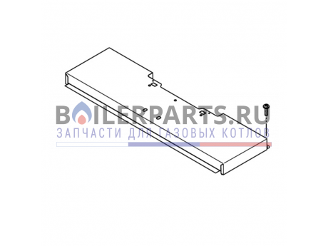 Панель верхняя передняя 6 секций MEE для котлов Bosch/Buderus/Junkers 8738127477 фото купить Панель верхняя передняя 6 секций MEE для котлов Bosch/Buderus/Junkers 8738127477 - цена с доставкой