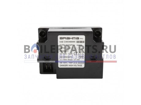 Трансформатор розжига Brahma TCD2FSV C00340099 фото купить Трансформатор розжига Brahma TCD2FSV C00340099 - цена с доставкой