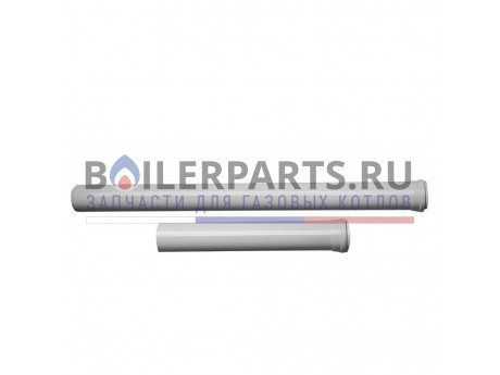 Труба коаксиальная полипропиленовая 80/125 длина 1000 мм для котлов Baxi KHG71405941 фото купить Труба коаксиальная полипропиленовая 80/125 длина 1000 мм для котлов Baxi KHG71405941 - цена с доставкой