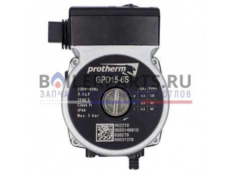 Насос циркуляционный GPD15-6S для котлов Protherm 0020207146 фото купить Насос циркуляционный GPD15-6S для котлов Protherm 0020207146 - цена с доставкой