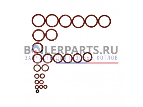 Комплект колец уплотнительных для котла Rinnai 493330005 фото купить Комплект колец уплотнительных для котла Rinnai 493330005 - цена с доставкой