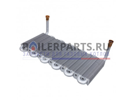 купить Теплообменник основной для котлов Ariston, Chaffoteaux 60058679 - цена с доставкой