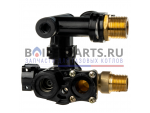 купить Трехходовой клапан в сборе (гидроблок) для котлов Protherm Рысь Lynx, Ягуар, Гепард 0020118698 недорого