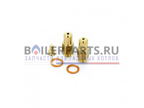 Комплект инжекторов для природного газа для котлов Baxi 609520 фото купить Комплект инжекторов для природного газа для котлов Baxi 609520 - цена с доставкой
