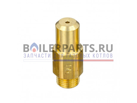 Форсунка РВ 1,7 мм (сжиженный газ) для котлов Protherm 0020027525 фото купить Форсунка РВ 1,7 мм (сжиженный газ) для котлов Protherm 0020027525 - цена с доставкой