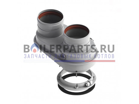 Разделительный элемент 60/100 – 2 x 80mm для котлов Protherm 0020045058 фото купить Разделительный элемент 60/100 – 2 x 80mm для котлов Protherm 0020045058 - цена с доставкой