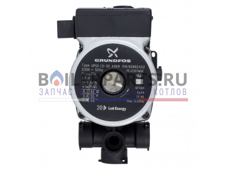 Насос циркуляционный Grundfos UPSO 15-50 для котлов Beretta Ciao, Smart 20002906 фото купить Насос циркуляционный Grundfos UPSO 15-50 для котлов Beretta Ciao, Smart 20002906 - цена с доставкой