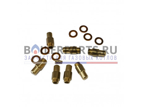 Комплект сопел 7 шт. D 3,60 для котлов Vaillant 202907 фото купить Комплект сопел 7 шт. D 3,60 для котлов Vaillant 202907 - цена с доставкой