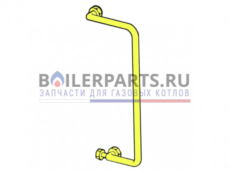 Трубка возврата для котлов Ferroli 38411650 фото купить Трубка возврата для котлов Ferroli 38411650 - цена с доставкой