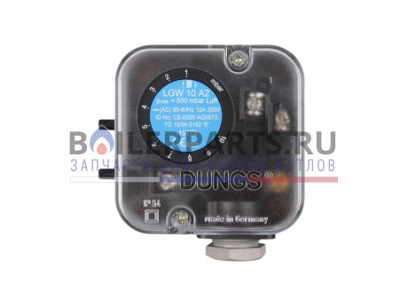 Реле давления воздуха Dungs LGW 10 A2 (маностат, прессостат) для котлов Ferroli Sun M3 - M70 39814420 фото купить Реле давления воздуха Dungs LGW 10 A2 (маностат, прессостат) для котлов Ferroli Sun M3 - M70 39814420 - цена с доставкой