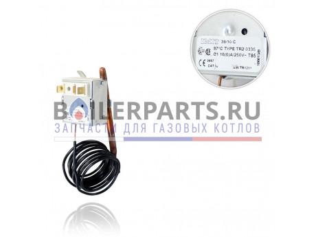 Термостат TR2 0335 87ºC 541279 для котлов Ferroli 39817180 фото купить Термостат TR2 0335 87ºC 541279 для котлов Ferroli 39817180 - цена с доставкой
