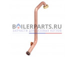 Трубка теплообменник/трехходовой клапан для котлов Baxi 710157700 купить Трубка теплообменник/трехходовой клапан для котлов Baxi 710157700