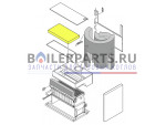 Верхний теплоизоляционный мат для котлов Viessmann 7824408 купить Верхний теплоизоляционный мат для котлов Viessmann 7824408 недорого