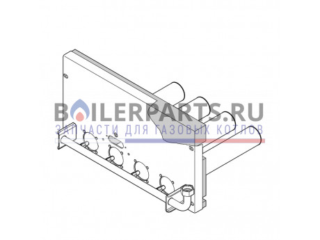 купить Горелка газовая GS1D 60 кВт для котлов Viessmann 7826753 - цена с доставкой