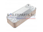 Теплообменник 16 пластин для котлов Viessmann 100 WB1B 7928747 купить Теплообменник 16 пластин для котлов Viessmann 100 WB1B 7928747