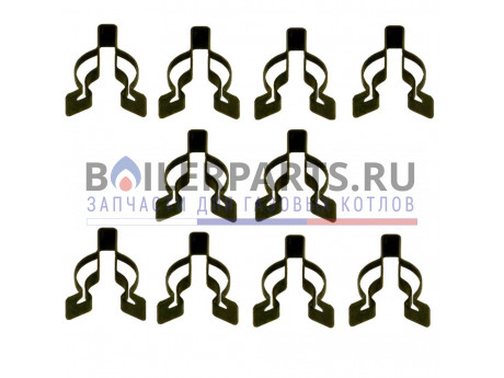 купить Клипса (10 штук) для котлов Bosch/Buderus/Junkers WR10/13/15P/B/G 87012010200 - цена с доставкой