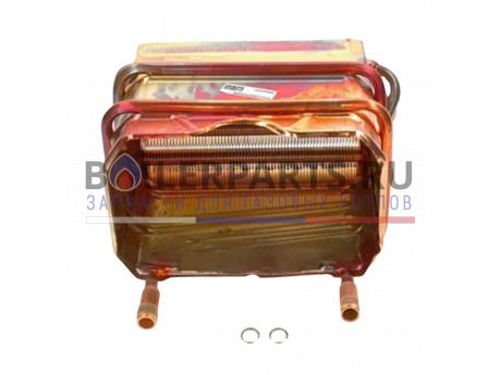 Теплообменник первичный (основной) для котлов Bosch/Buderus/Junkers 87054063080 фото купить Теплообменник первичный (основной) для котлов Bosch/Buderus/Junkers 87054063080 - цена с доставкой