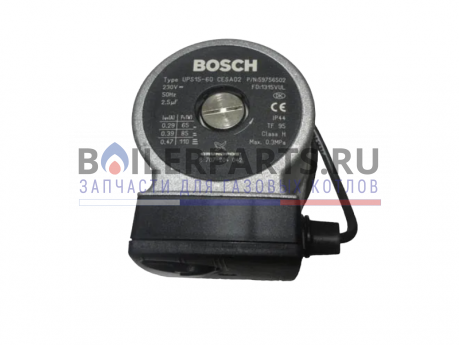 Голова циркуляционного насоса настенного котла Bosch 87072040420-2 фото купить Голова циркуляционного насоса настенного котла Bosch 87072040420-2 - цена с доставкой