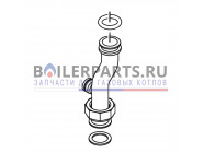 купить Патрубок для котлов ZWC 24-3MFA/ZWC 35-3MFA Bosch/Buderus/Junkers 87160108020 с доставкой
