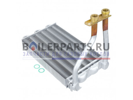 Основной теплообменник для котлов Bosch 87160126090 фото купить Основной теплообменник для котлов Bosch 87160126090 - цена с доставкой
