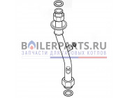 купить Патрубок (Труба) ГВС для котлов U022-24K Bosch/Buderus 87161034720 с доставкой