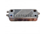 купить Теплообменник вторичный для котлов Bosch/Buderus/Junkers 87167710390 с доставкой
