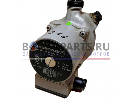 Циркуляционный насос Grundfos UPS 15-35/50 Jula для котлов Bosch/Junkers 8717204216 фото купить Циркуляционный насос Grundfos UPS 15-35/50 Jula для котлов Bosch/Junkers 8717204216 - цена с доставкой