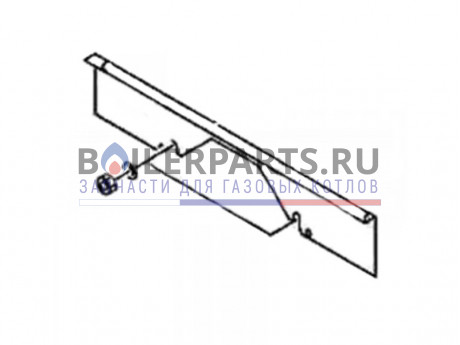 купить Перекладина верхняя для крепления обшивки для котлов Bosch/Buderus/Junkers 8718584878 - цена с доставкой