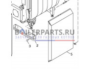 купить Траверса нижняя для крепления обшивки для котлов Bosch/Buderus/Junkers 8718584879 с доставкой