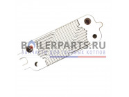 купить Теплообменник вторичный (пластинчатый) для котлов Bosch, Buderus 87186402310 с доставкой