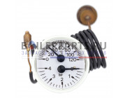 купить Термоманометр 0-120°C, 0-4 бар для котлов Buderus 87215744040 с доставкой