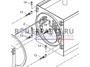 купить Турбулизатор SK745/SK755-1040 кВт для котлов  Bosch/Buderus/Junkers 87381196350 с доставкой