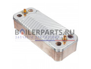 купить Теплообменник ГВС вторичный на 14 пластин для котлов Alphatherm 95263185 с доставкой
