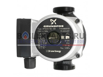 Купить Насос циркуляционный Grundfos UPSO 25-60 130 для котлов Baxi BX4991100027 - цены