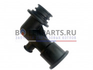 купить Трубка соединительная 90° для котлов Kiturami WA.1, WA.2, WA.3, WA S, WA C H850150192 с доставкой