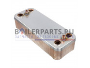 купить Теплообменник вторичный ГВС 16 пластин для котлов Koreastar ks90263940 с доставкой