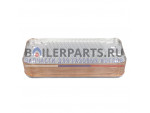 Теплообменник вторичный ГВС 16 пластин для котлов Koreastar ks90263940 купить Теплообменник вторичный ГВС 16 пластин для котлов Koreastar ks90263940