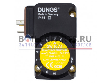 купить Датчик (реле) давления газа Dungs GW 10 A6 для котлов Navien GST 49-60K(N) PH0904004A - цена с доставкой