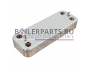 купить Теплообменник вторичный 14 пластин для котлов Saunier Duval s1016600 с доставкой