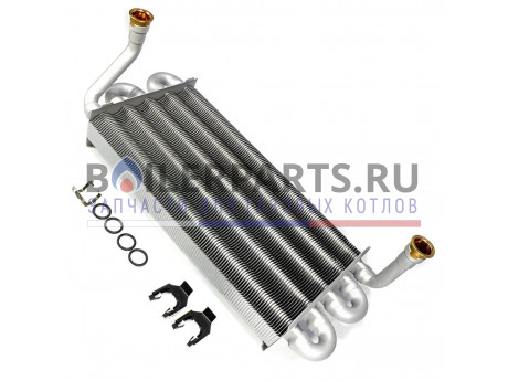 Теплообменник первичный для котлов Saunier Duval S1060100 фото купить Теплообменник первичный для котлов Saunier Duval S1060100 - цена с доставкой